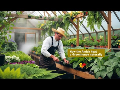 How the Amish heat a greenhouse naturally
