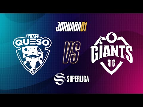 TEAM QUESO VS VODAFONE GIANTS - LEAGUE OF LEGENDS - SUPERLIGA - JORNADA 1