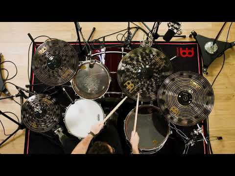 Classics Custom Dark Expanded Cymbal Set by Meinl Cymbals CCD-CS1 - just drums