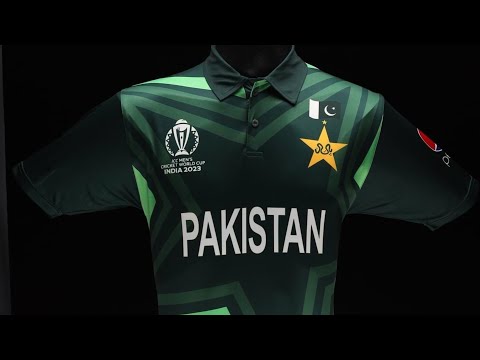 Pakistan Cricket Team World Cup 2023 Jersey Revealed 🔥 🇵🇰 | ICC World Cup 2023 | India | Cricket