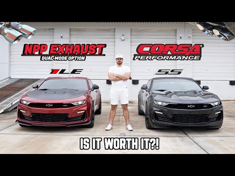 6th Gen Camaro SS/ZL1 Corsa Cat-Back vs. NPP Exhaust - Is the Corsa Exhaust WORTH IT?