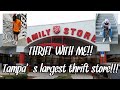 THRIFT WITH ME! | Thrifting at Salvation Army (Tampa, FL) + Vintage & Thrift Pickups