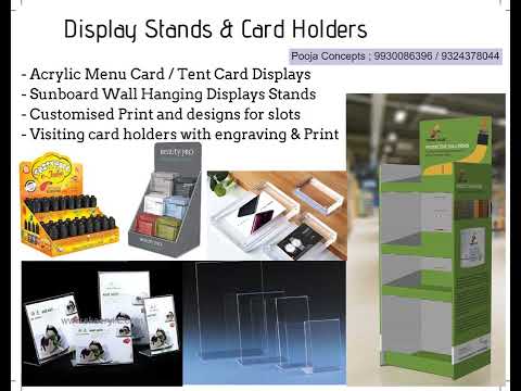 Menu Stands