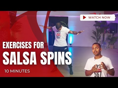 Salsa Spins Tutorial - Instant results with these 2 exercises 🤯 | Salsa tutorial