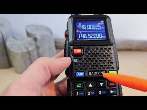 BAOFENG UV-5RH PROGRAMMING  How to save and delele channels