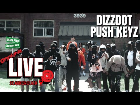 DizzDot x Push Keyz - Yo Bro | Open Mic LIVE @ 3939 Orton Park #Toronto #Scarborough