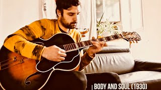 Video thumbnail for AS#45-1 "body and soul" on vintage epiphone Emperor 1946 by Acoustic Standards