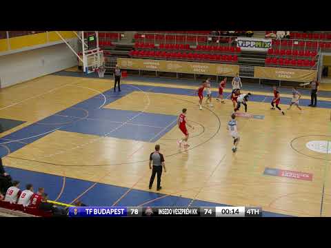 TF Budapest - Insedo Veszprém Kosárlabda Klub