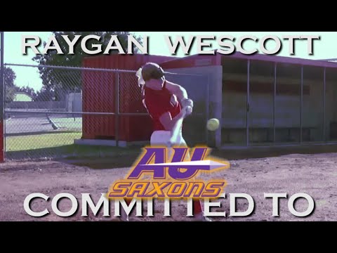 2020 Raygan Wescott Second Base and Outfield Softball Skills Video