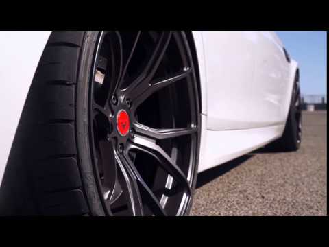 Alpine White BMW F10 M5 With Vorsteiner V-FF 103 Flow Forged Wheels