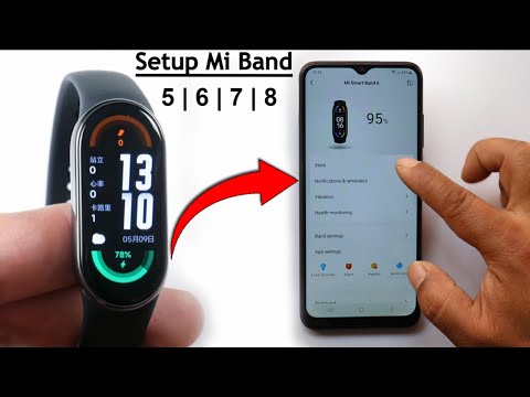 How To Setup Mi Band 6/7/8 Connect With Mobile Easily All In One Mi Watch/Band/Scale 2023