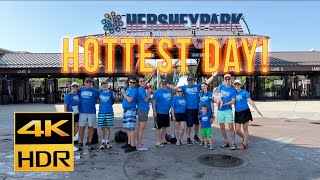 Hersheypark Sweet Start to Close in Record High Temperatures | Vlog