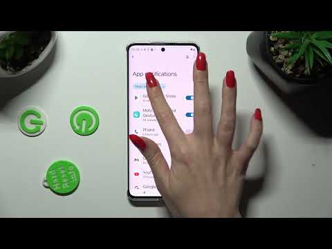 How to Turn On/Off App Notifications on MOTOROLA Edge 40? - Manage App Notifications