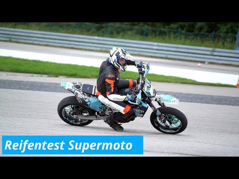 MotorradreifenDirekt.ch Reifentest Supermoto mit Huskytiim und Leoridin