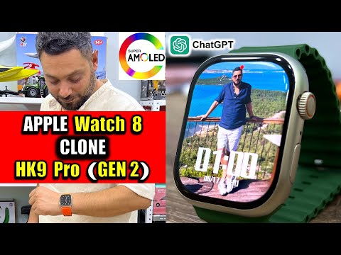 HK9 Pro GEN 2 AMOLED Smartwatch - APPLE Watch 9 Clone Review