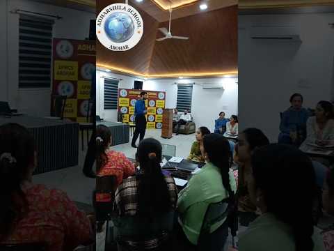 Special Training Session on Art Integration and Experiential Learning at Adharshila School, Abohar