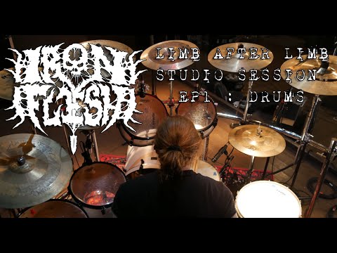 Iron Flesh - Limb After Limb - Studio recording part 1