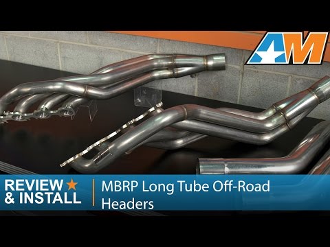 2015-2017 Mustang GT MBRP Long Tube Off-Road Headers - 1-7/8 x 3" Review & Install