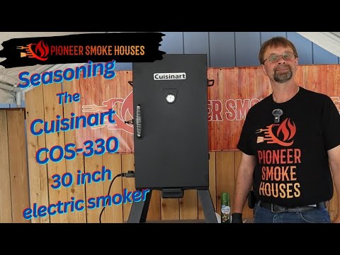 Seasoning the Cuisinart COS-330