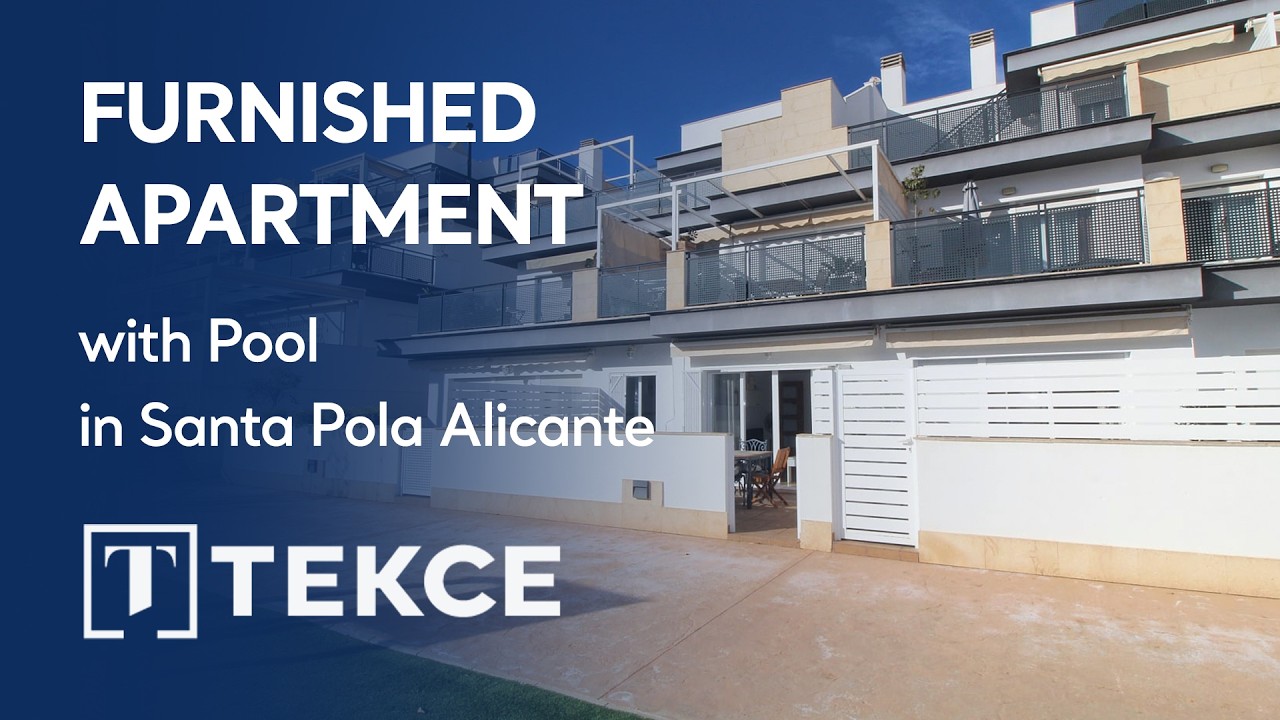 Appartement 3 Chambres avec Accès Piscine à Santa Pola Alicante