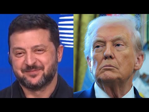 Ukraine's Zelenskyy has stunning reaction when asked if he is Trump's scapegoat