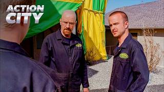Walt and Jesse Set Up Their Mobile Meth Lab | Breaking Bad (Bryan Cranston, Aaron Paul)