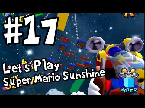 DinosaurFriend plays Super Mario Sunshine - Part 17: Bianco Hills Secret Shine Sprites