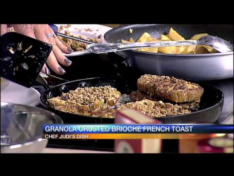 Granola Crusted Brioche French Toast