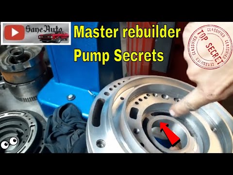 Rebuild AOD 4R70W Pump Ford Automatic Transmission repair