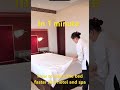 How to make your bed like hotel? Can you finish such work in 1minute? Housekeeping #Bed making