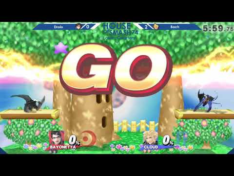 House of Smash 74 - Drolo vs Bach - Losers Quarters - Smash 4