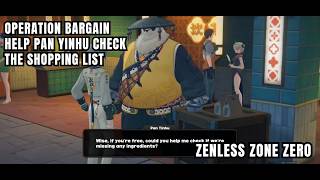 [Zenless Zone Zero Ridu Weekly] Operation Bargain - Help Pan Yinhu Check The Shopping List