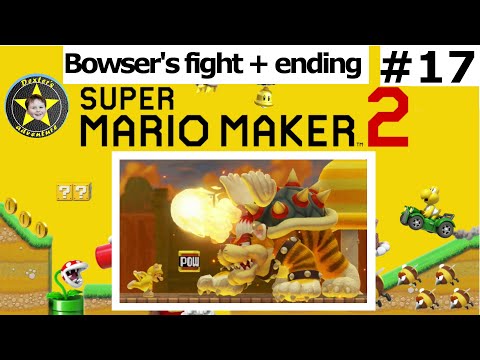 Super Mario Maker 2 : Meowser Showdown | Final Bowser's Fight | The End