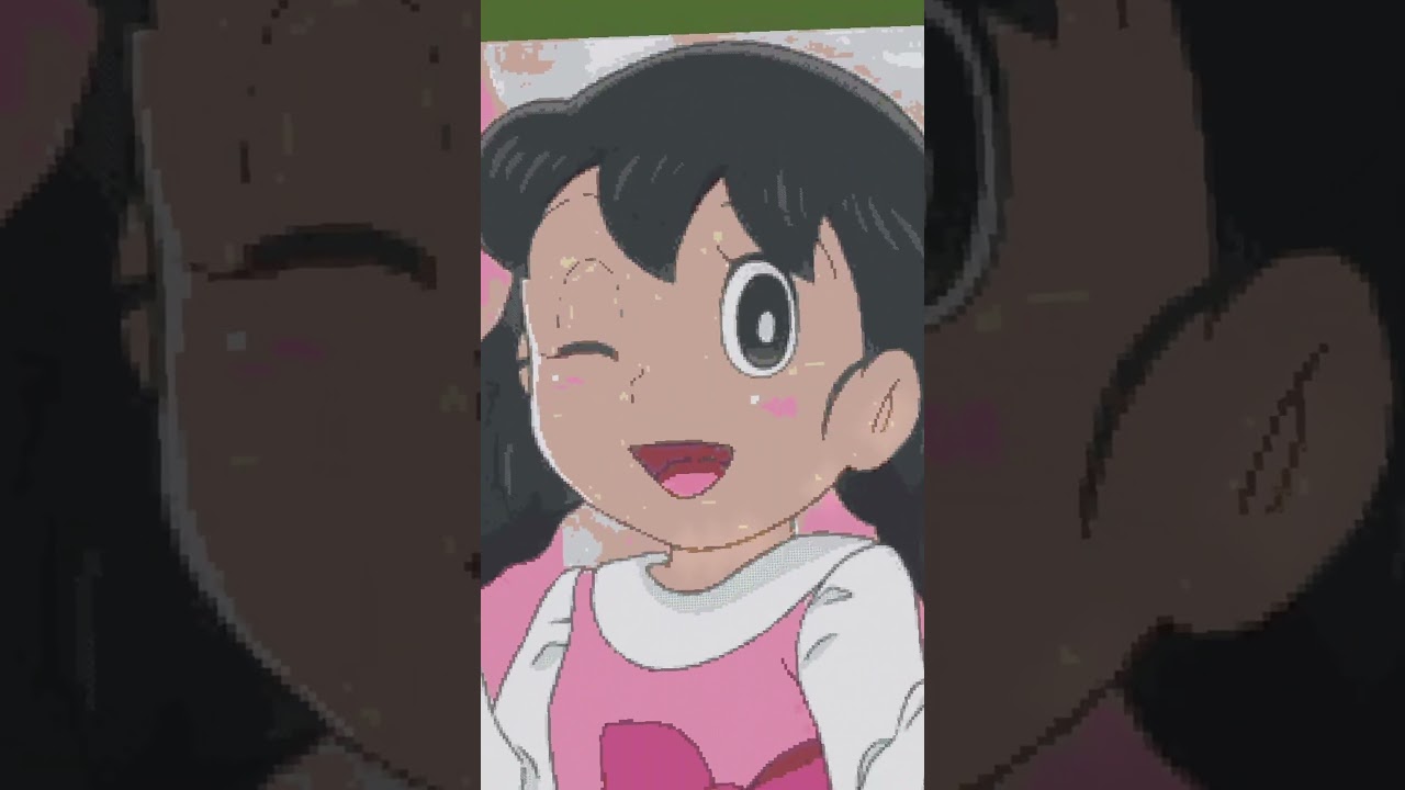 〇〇した人のしずかちゃん4 #マインクラフト #ゆっくり実況 #ドット絵 #minecraft #ツール #ドラえもん#pixelart  #shorts #short