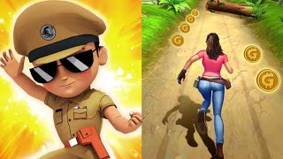 Little Singham VS Endless Run: Jungle Escape Game 2026 Gameplay Android, ios