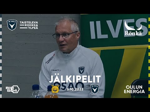 Rönkä jälkipelit Ilves - AC Oulu 6.10.2023 (Veikkausliiga)