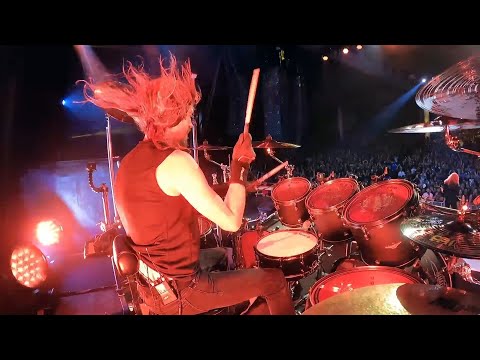 Megadeth Drummer Dirk Verbeuren Performs "Holy Wars" Live In Indiana