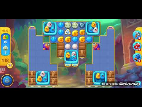 fishdom gameplay / level 6332 / It is like the ads? / thank you 피쉬돔 / 모바일 게임 / 중독성 있는 게임