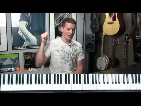 Adults' Piano Lesson: White Notes and Black Notes