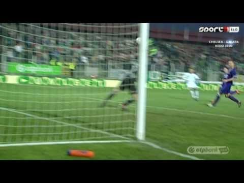 Gyurján Bence gólja a Szombathelyi Haladás - KTE-Phoenix Mecano mérkőzésen