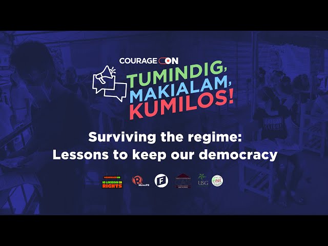 #CourageON: Lessons to keep our democracy