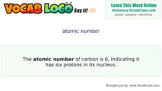 Video thumbnail for atomic number