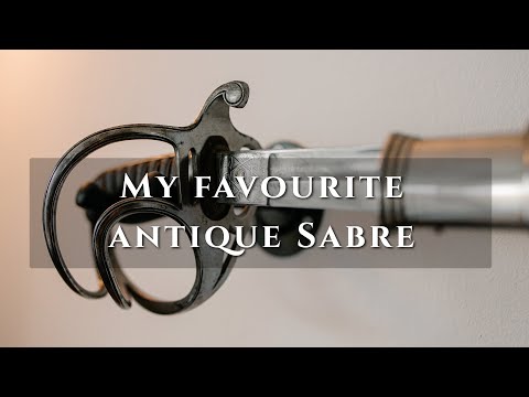 British 1821P Royal Artillery Officer's Sabre - My Favourite Antique Sabre