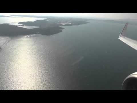 Pista de pouso 7 no Aeroporto Preveza Aktion com a Transavia