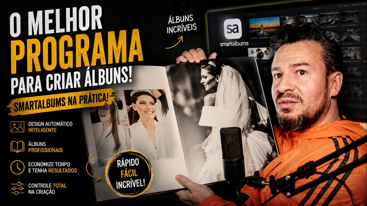 Como Criar Álbuns Profissionais em Minutos | SmartAlbums na Prática [Dicas de fotografia]