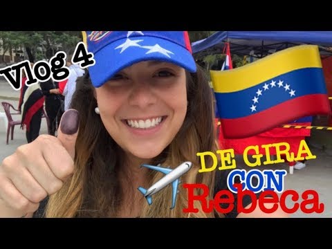 VOTÉ EN PARAGUAY #16J ???????? + 24HRS VIAJANDO (VLOG 4) #DeGiraConRebeca