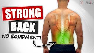 Strengthen Your Lower Back At Home [Do This Every Day!]