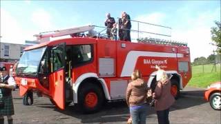 preview picture of video 'Paisley Fire Engines at Festival of Fire 2011'