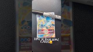 Time to ruin some cards #pokemon #pokemoncards #pokemontcg #viral #tcg #fyp #pokemongo #pokémon
