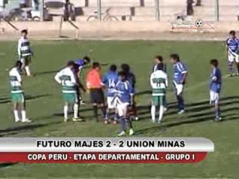 FUTURO MAJES 2 - 2 UNION MINAS COPA PERU DEPARTAMENTAL - Visión Deportiva 2013 Pueblo TV Canal 39